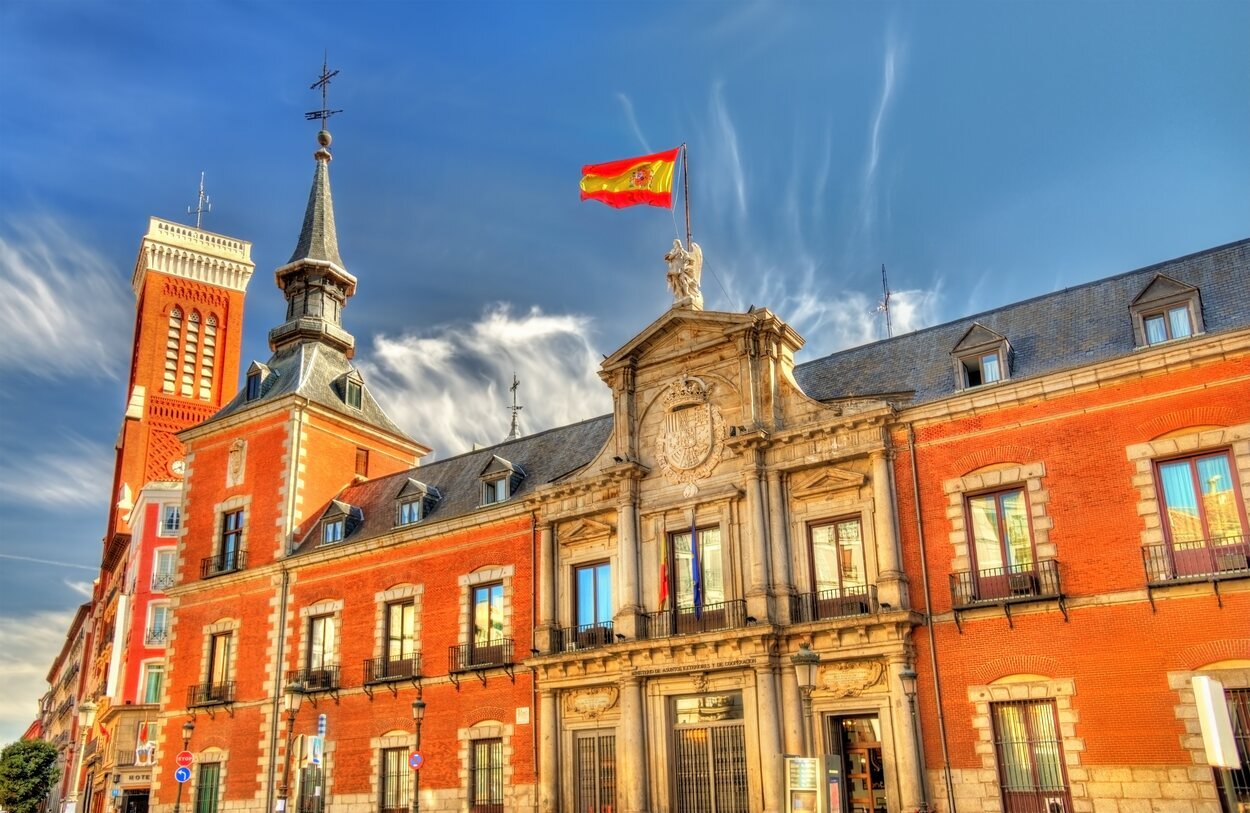 Palacio de Santa Cruz, sede del Ministerio de Asuntos Exteriores