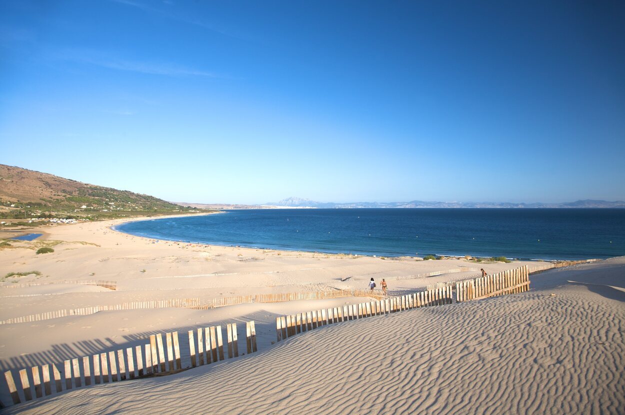 Playa de Valdevaqueros en Tarifa