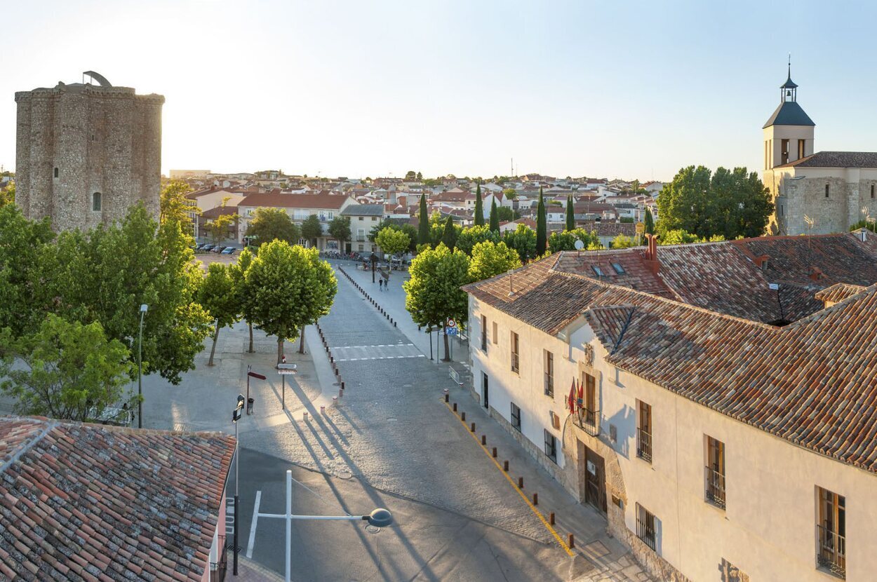 Panorámica de Villarejo de Salvanés | Fuente: Consejería de Cultura, Turismo y Deporte de la Comunidad de Madrid