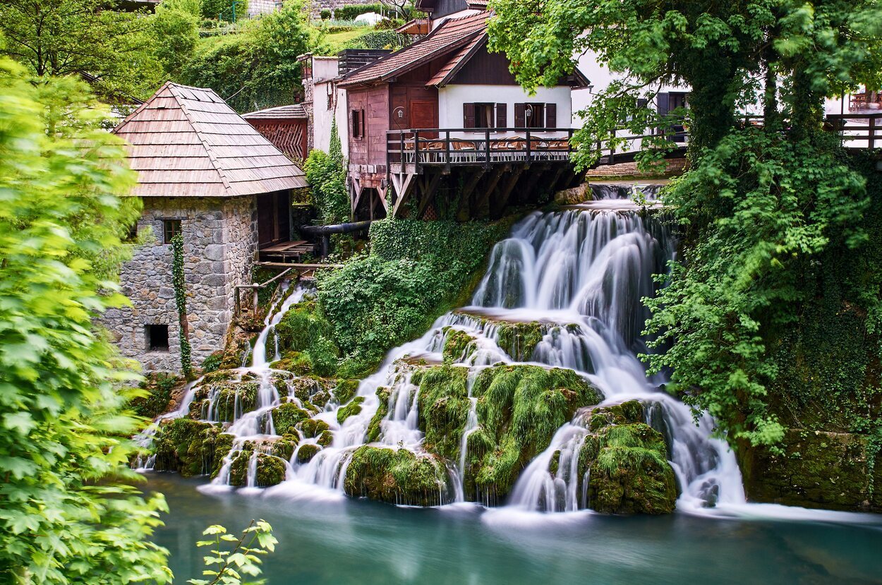 Cascadas de Rastoke, en Croacia