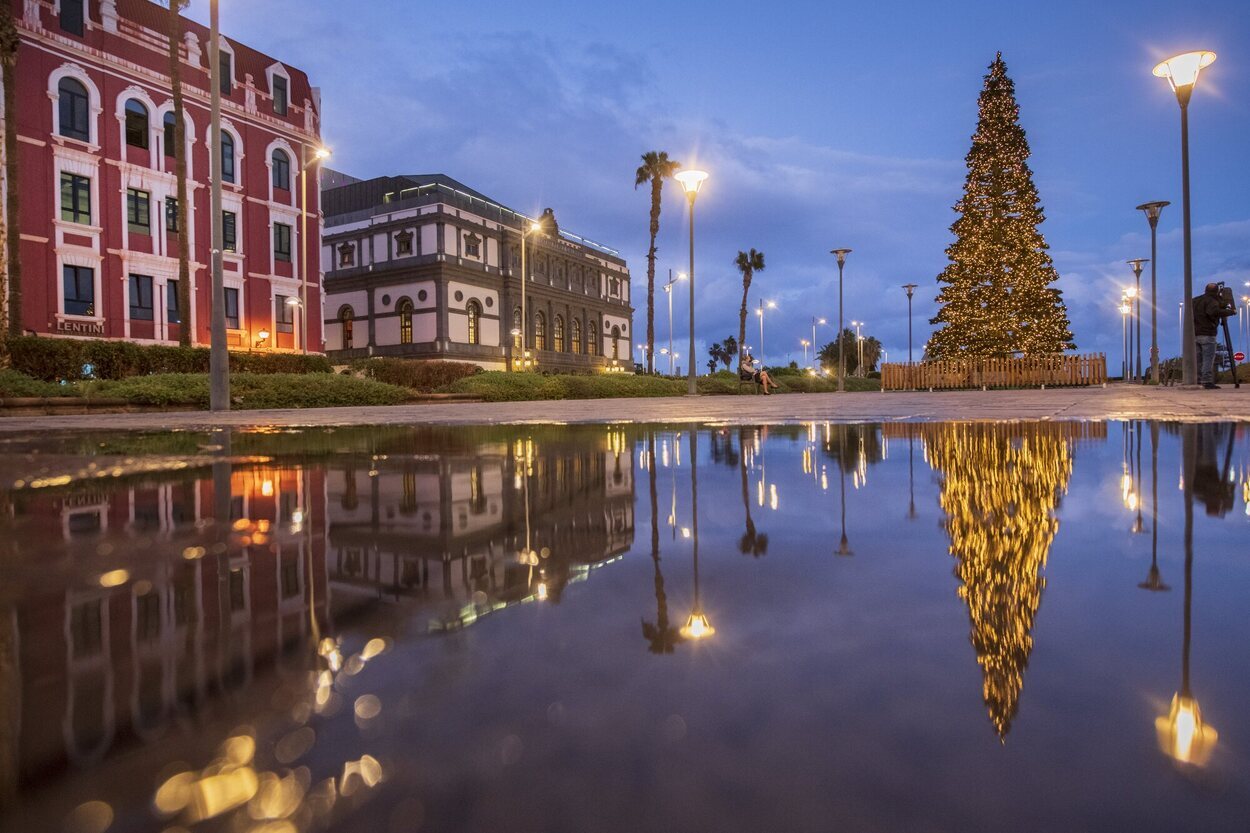 Las calles de Las Palmas de Gran Canaria en Navidad | Nacho González