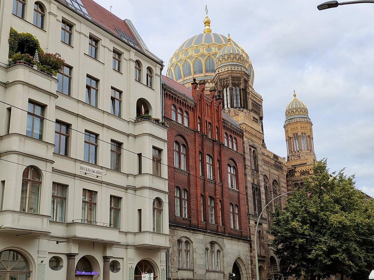 La Sinagoga Nueva de Berlín | Foto: Guillermo A. Corrales