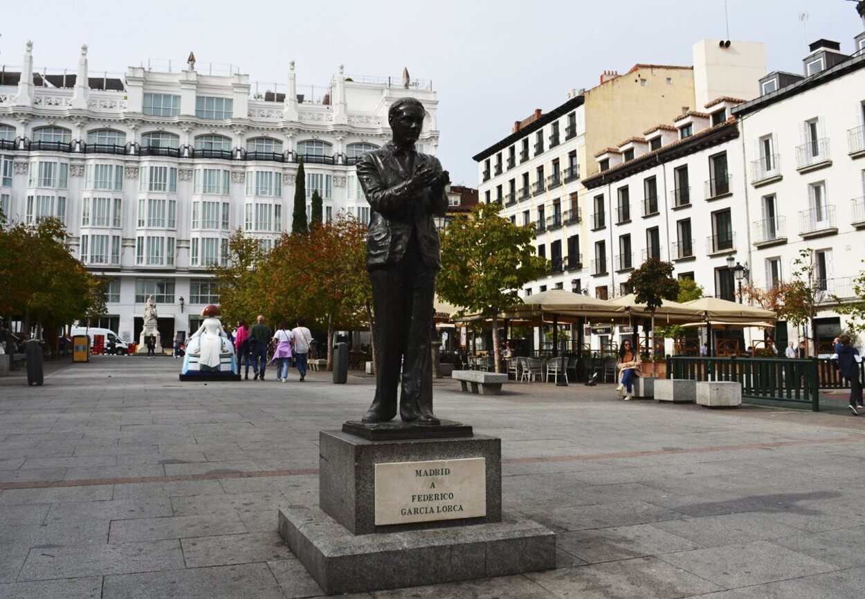 Estatua de Federico García Lorca