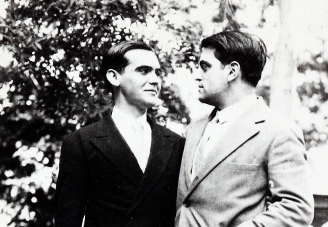 Federico García Lorca y Luis Buñuel en la Residencia de Estudiantes en torno a 1922 y 1923 | Fundación Federico García Lorca