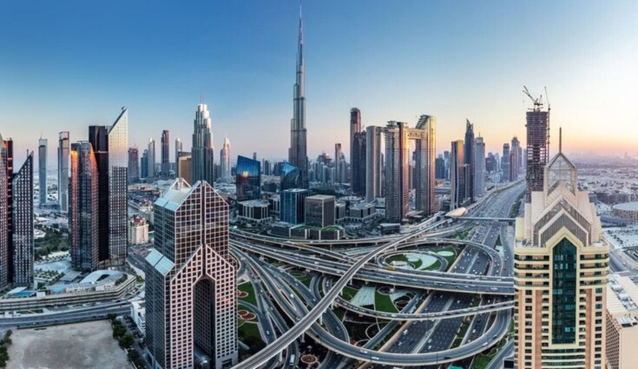 Viaje hasta el centro de Dubai