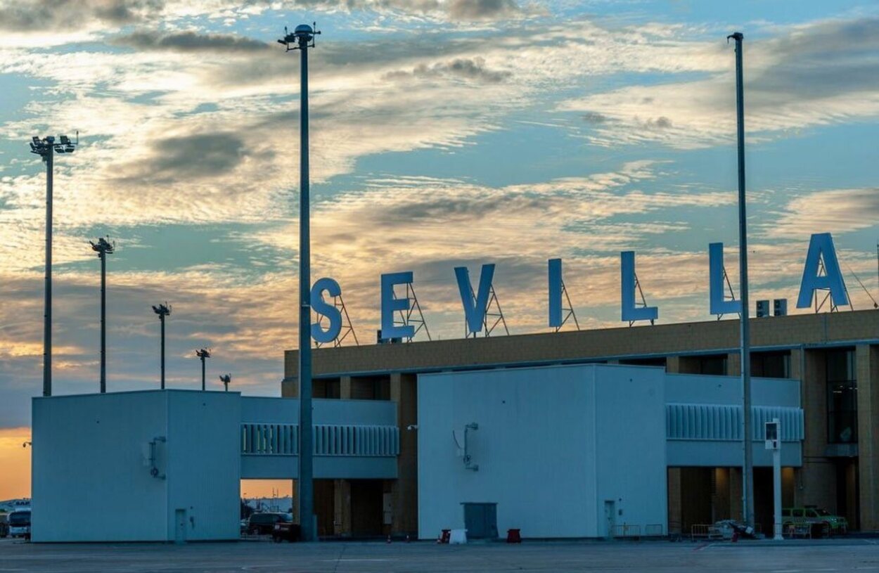 Vista del aeropuerto de Sevilla | Foto: AENA