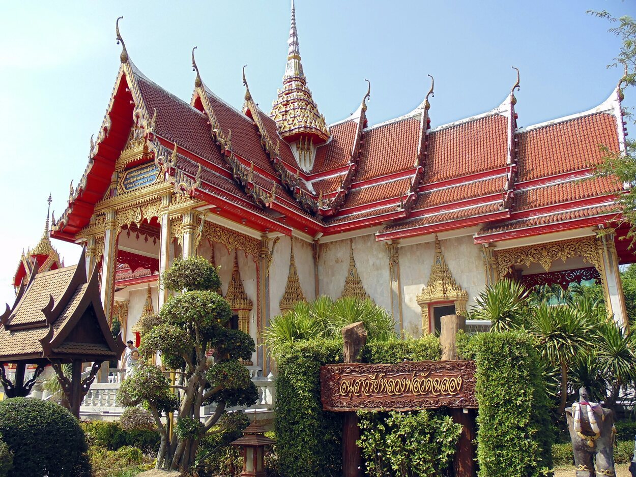 El Templo Budista de Wat Chalong es uno de los atractivos de Phuket