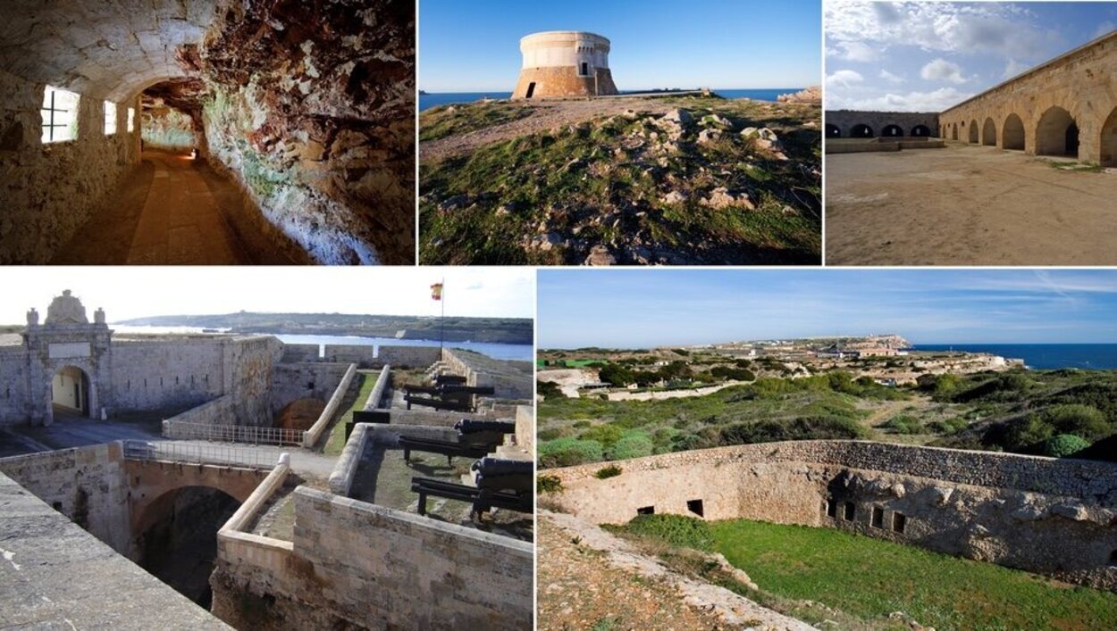 5 lugares de la Ruta Fortificada de Menorca