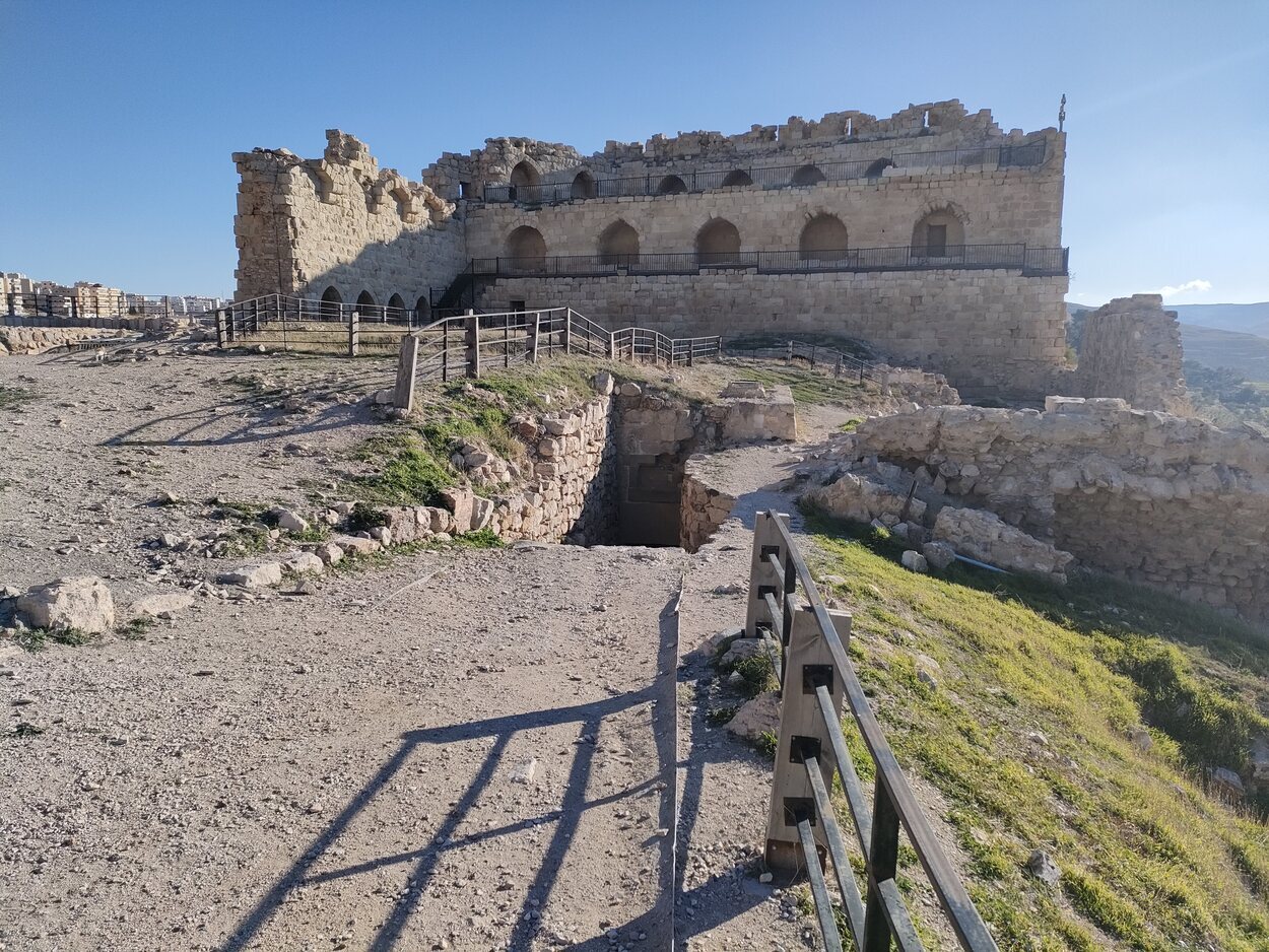 Vista parcial del Castillo de Karak