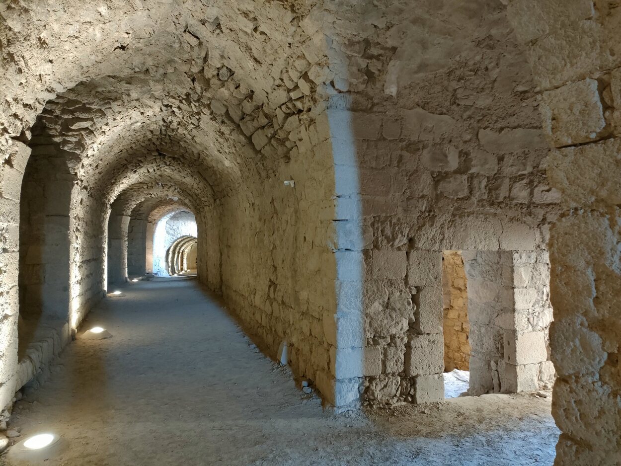 Interior del Castillo de Karak