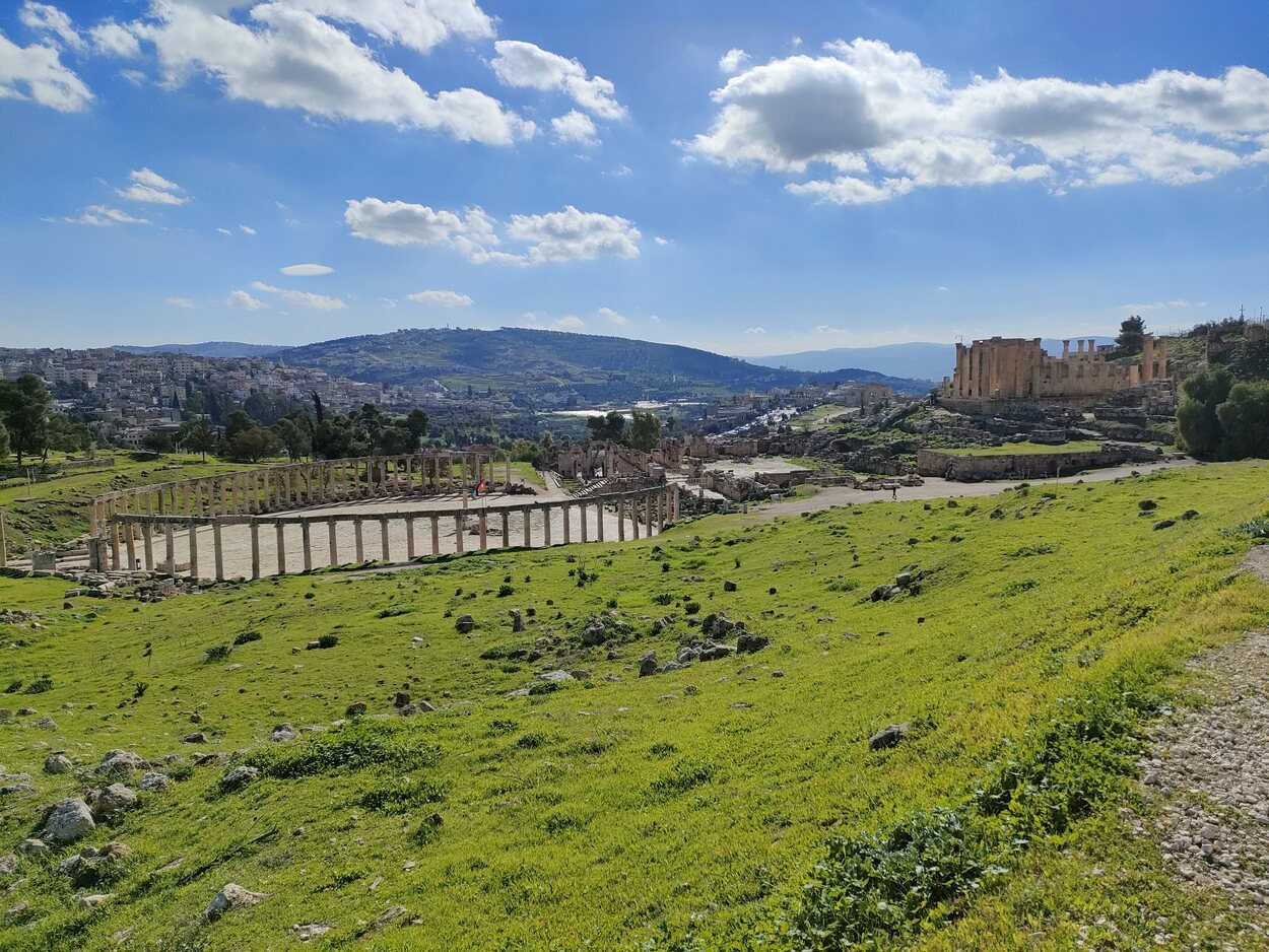 Vista de Jerash