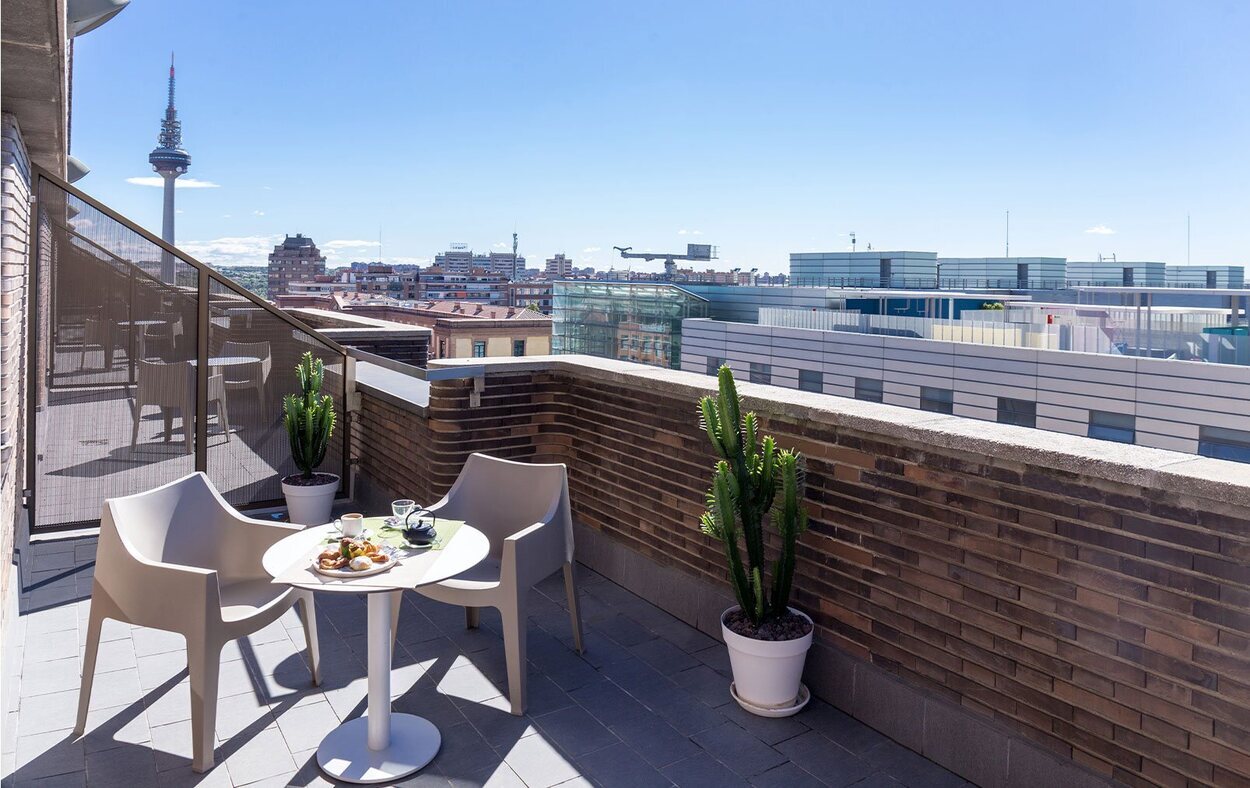 El hotel tiene unas vistas espectaculares