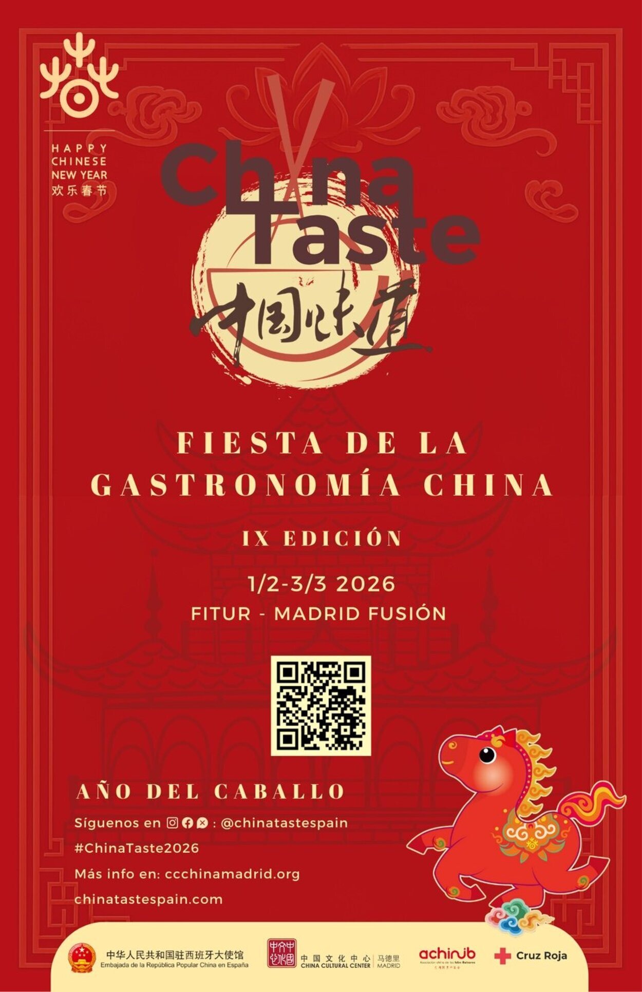 Cartel de China Taste 2026