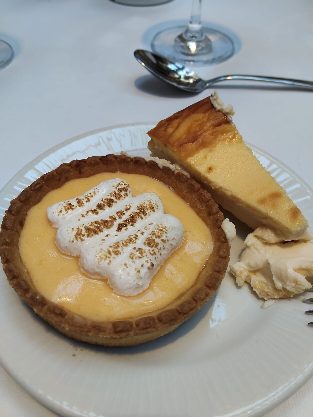 Postres como el lemon pie y la tarta de queso