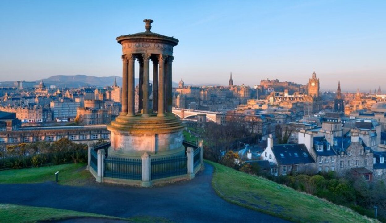 Las vistas desde Calton Hill so impresionantes