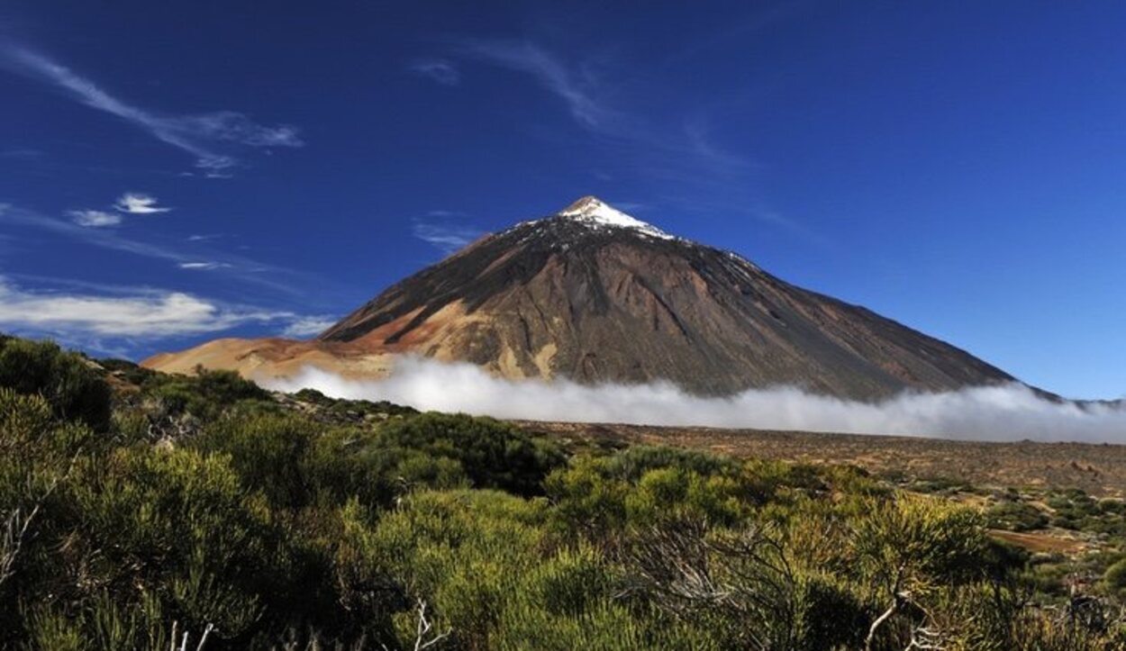 En el Parque Nacional del Teide se encuentra la montaña más alta de España