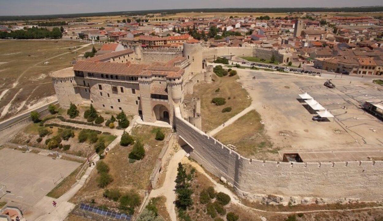 La muralla de Cuéllar ha tenido que ir siendo reformada con el paso de los años