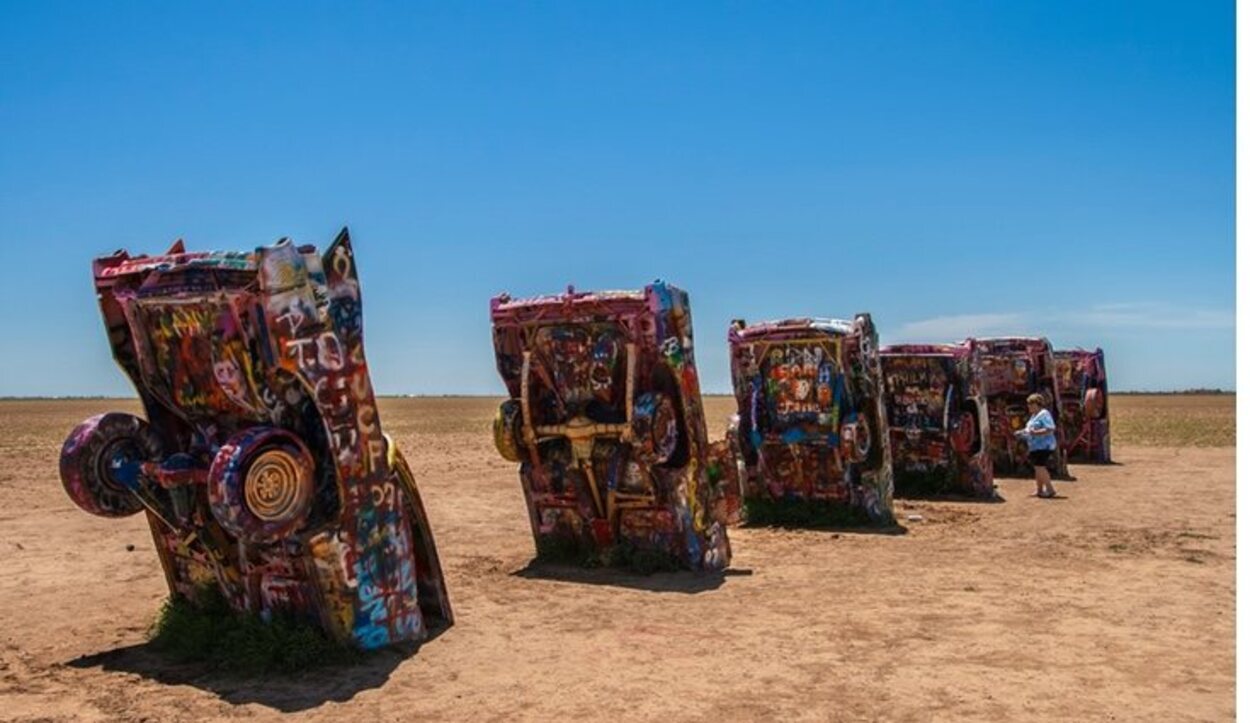 El Candillac Ranch en la Ruta 66