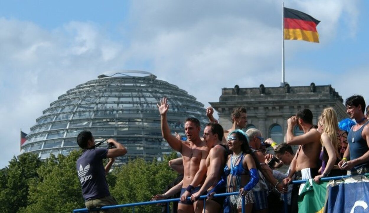 El desfile del orgullo gay de Berlín es de los más importantes de Eruopa