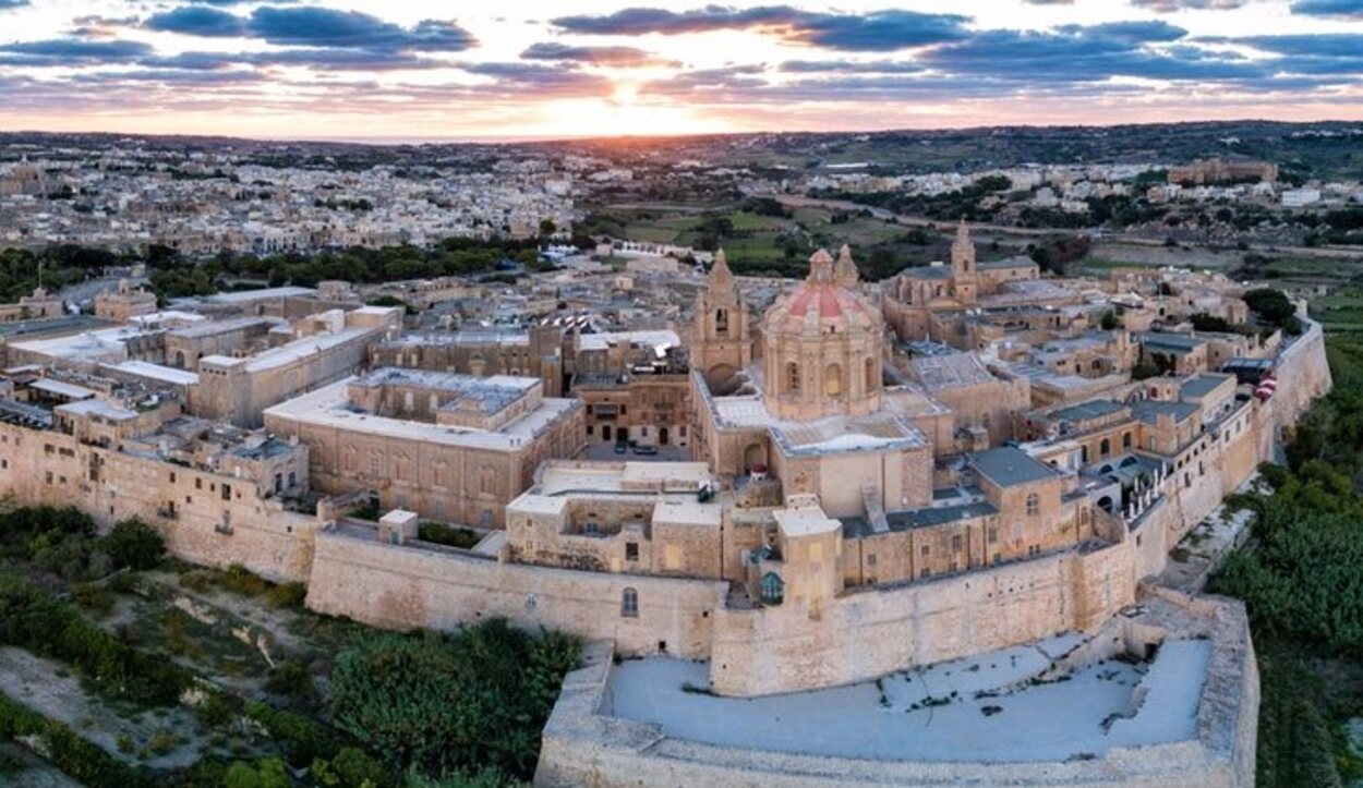 La famosa ciudad amurallada de Mdina