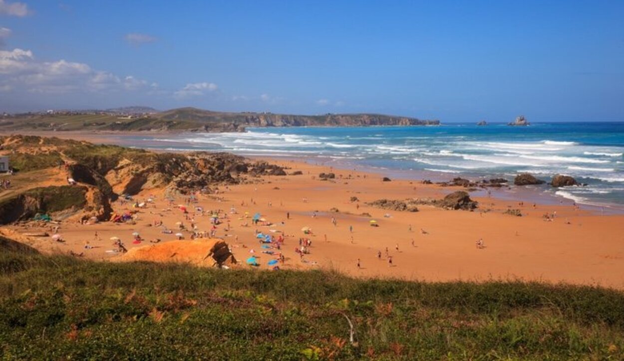 Las cinco playas suman un total de 75 metros de longitud