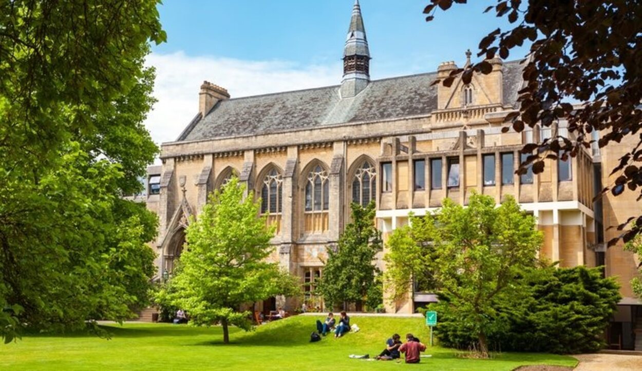 Estos jardines son unos de los más bonitos de Oxford