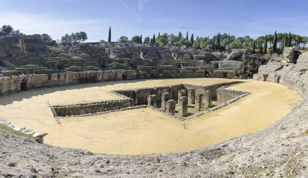 En el sevillano pueblo de Santiponce se han grabado escenas de la existosa serie 'Juego de Tronos'