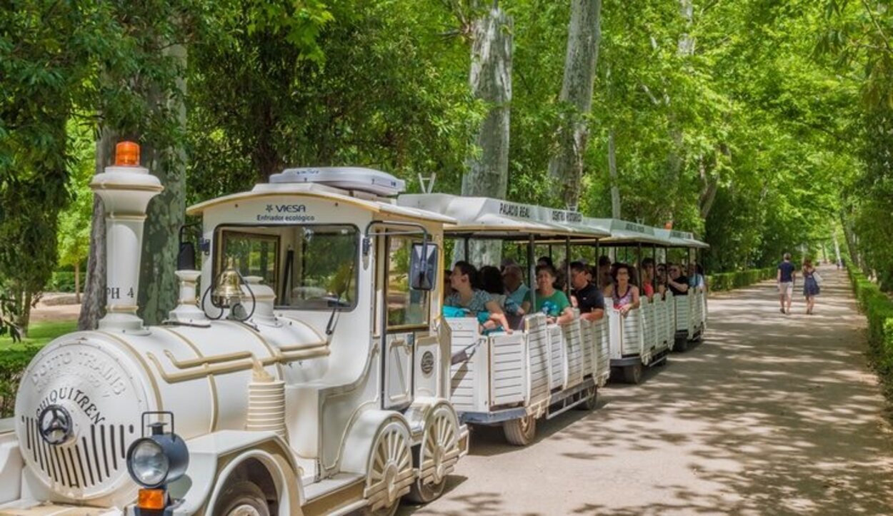 Un tren turístico de lo más útil si no se dispone de coche