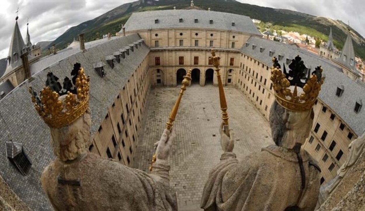 El Patio de los Reyes | Foto: Real Monasterio de San Lorenzo de El Escorial