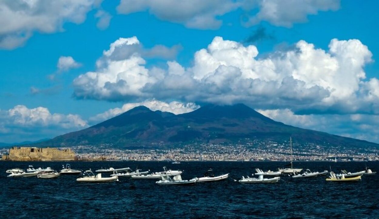 Murieron más de 2000 personas en esta tragédia debido a la erupción del volcán Vesubio