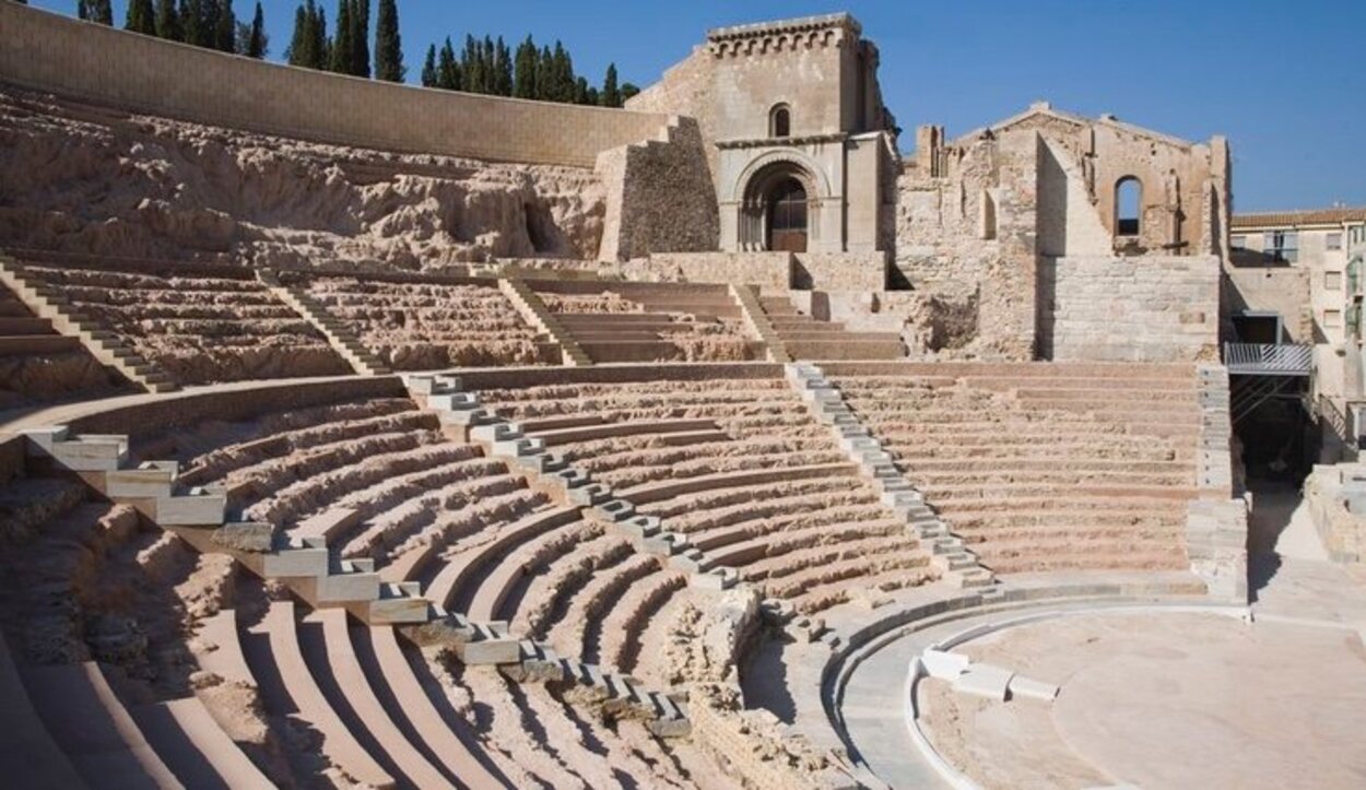 El anfiteatro romano está dentro del barrio del Foro Romano / Ayuntamiento de Cartagena 