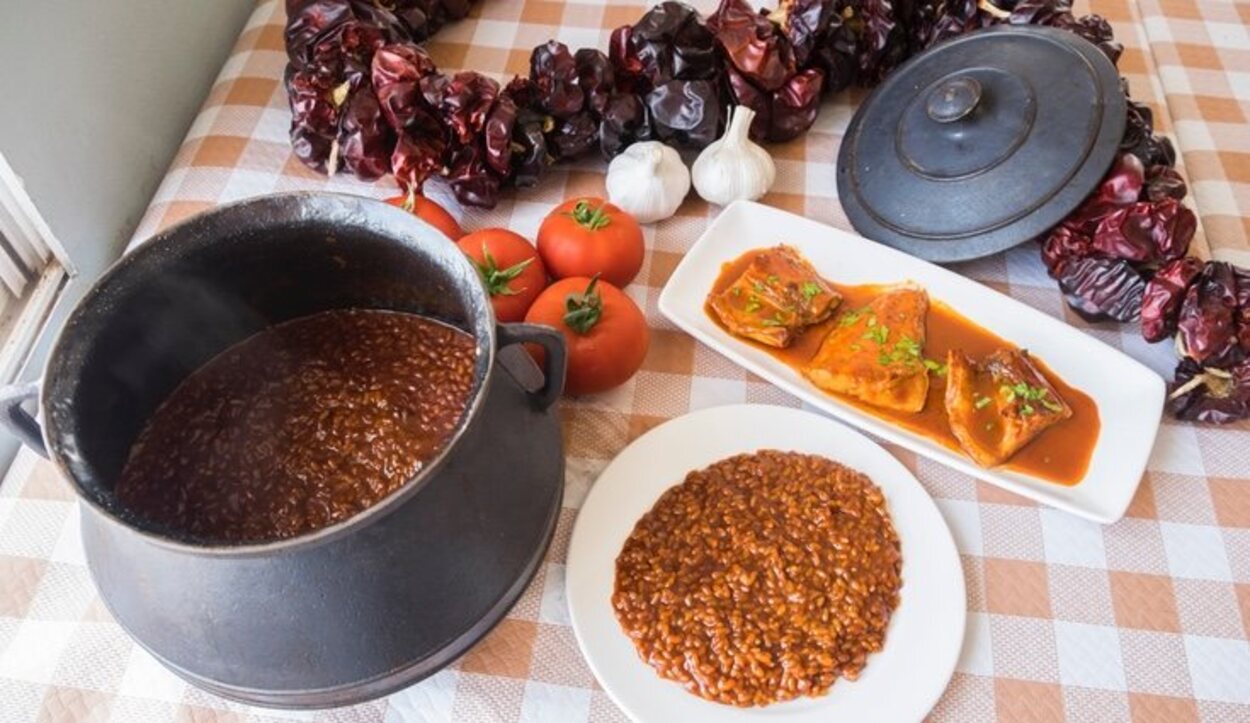 El arroz caldero es el plato típico por excelencia de la costa marciana /Ayuntamiento de Cartagena 