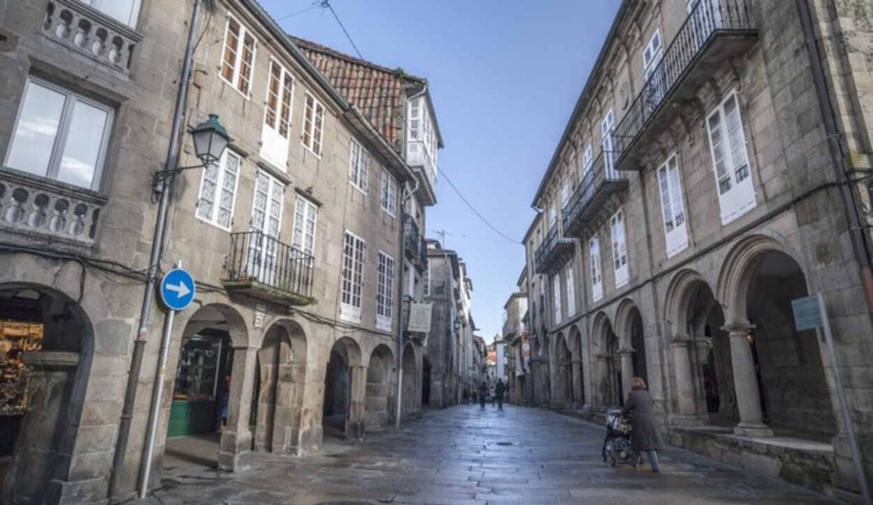 El Museo do Pobo Galego se encuentra junto al Barrio de San Pedro