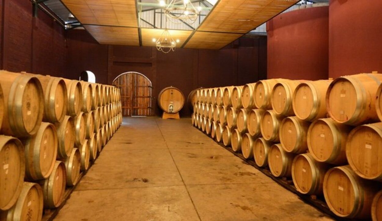 La bodega de vino del Valle de Colchagua