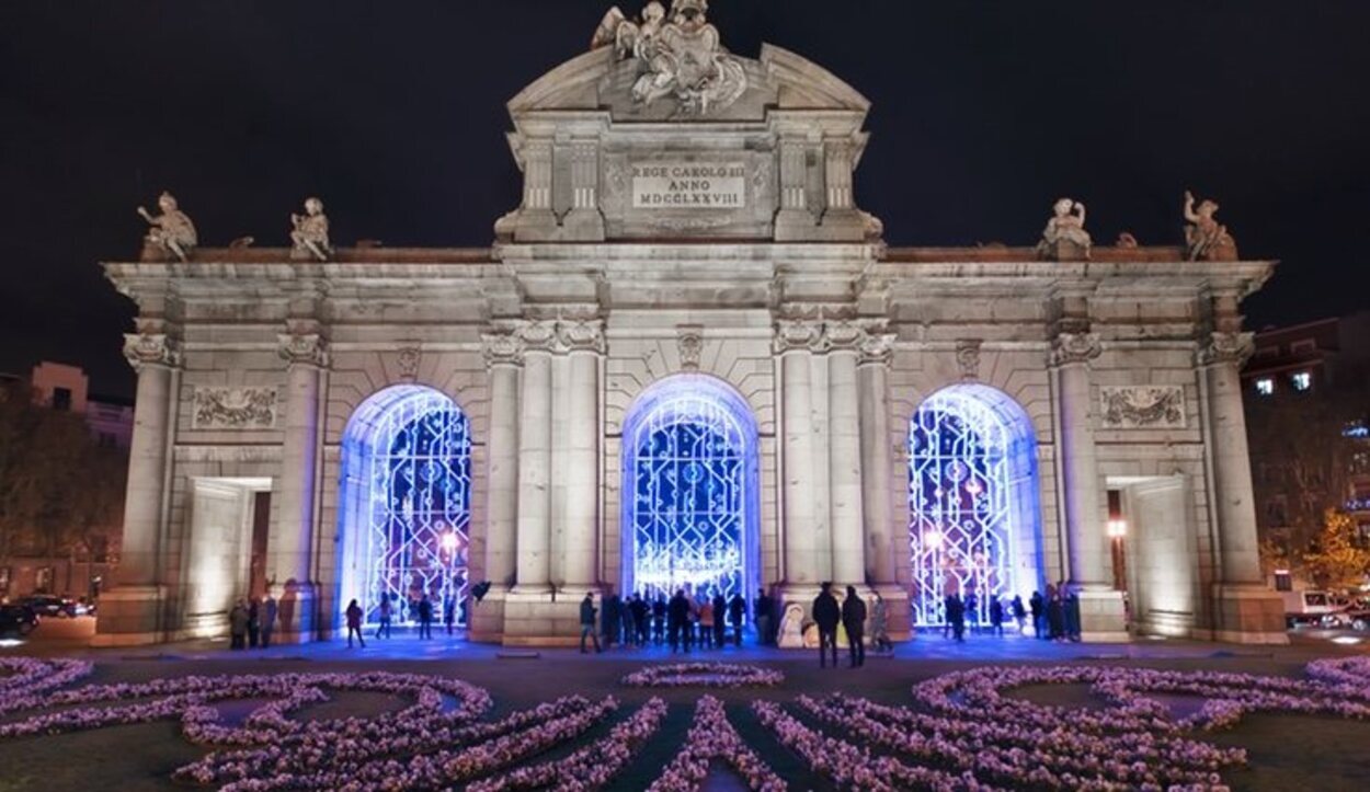Las luces de Navidad son de lo más bonitas en Madrid