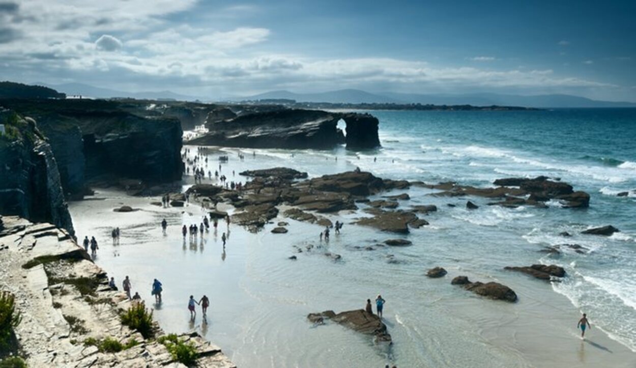 Hay que tener en cuenta las mareas para pasear por la playa