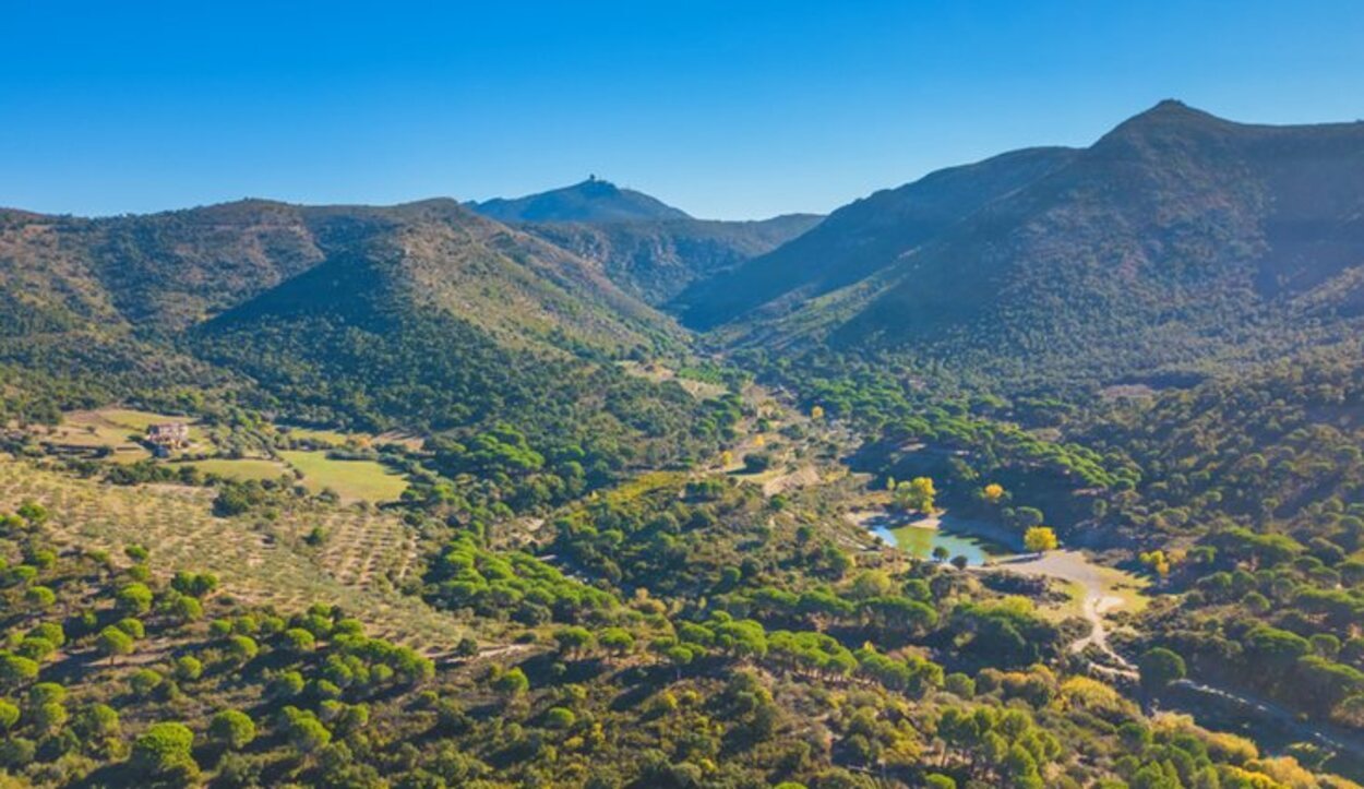 Vistas del paisaje durante la ruta de los Masos