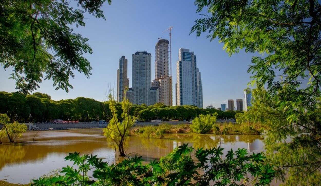 Las zonas verdes nos permitirán respirar aire totalmente limpio y en plena ciudad