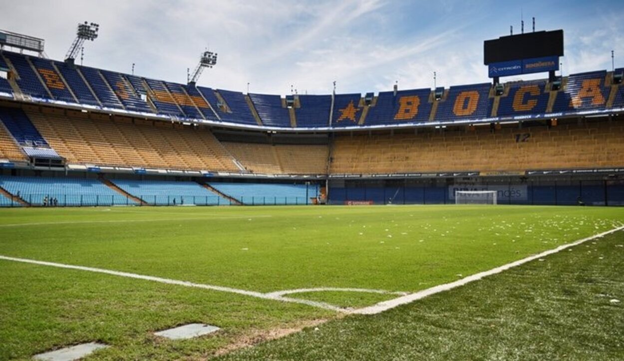 El estadio de La Bombonera, uno de los mayores templos del fútbol