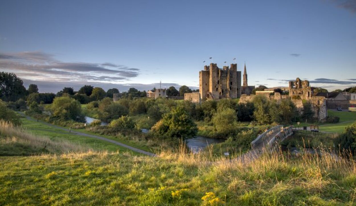 El Castillo de Trim tiene un torreón de 20 caras