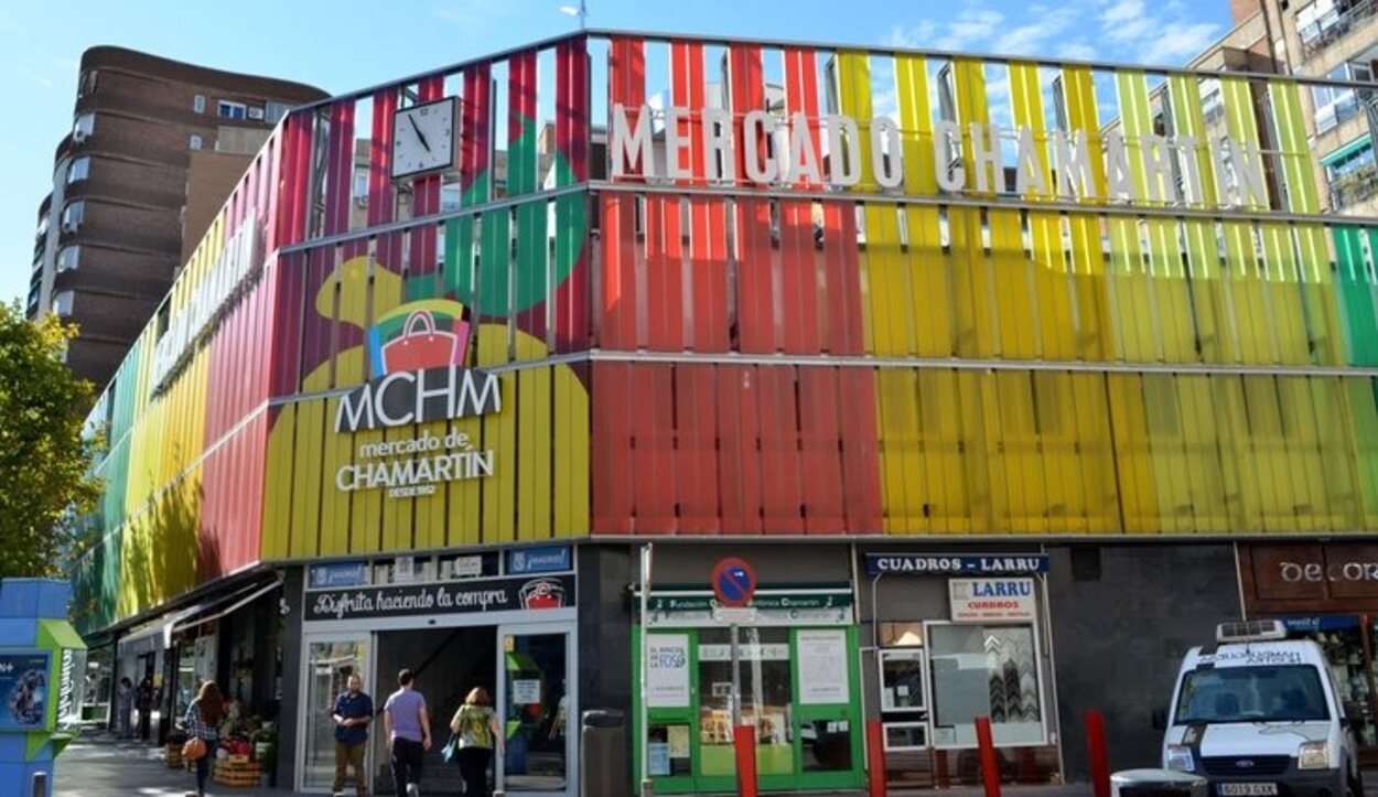 La moderna fachada del Mercado de Chamartín | Foto: Página web del Mercado de Chamartín