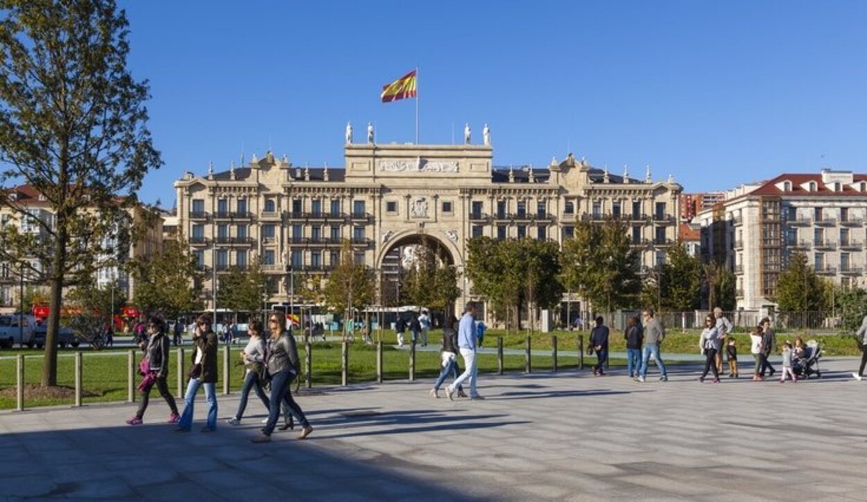 El Paseo de Pereda y sus jardines