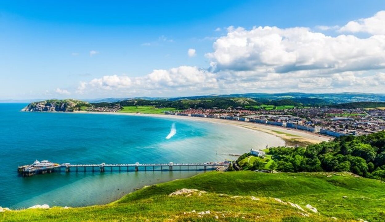  Llandudno es una población vacacional de la Bahía de Penrhyn