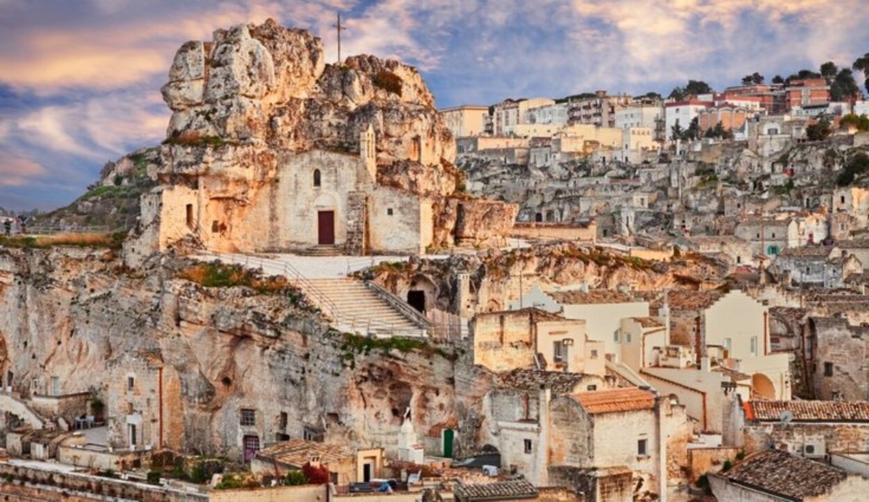 Matera es una ciudad muy conocida a nivel europeo gracias a sus Sassi