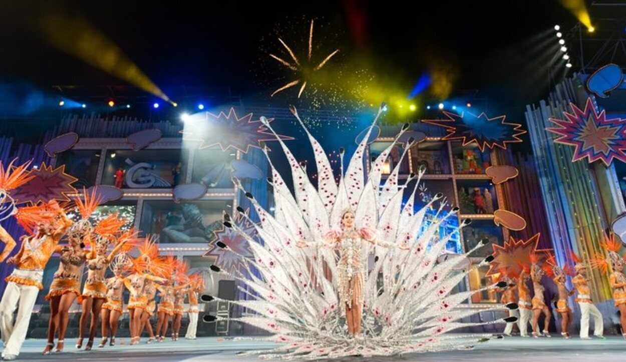 La Reina del Carnaval es la protagonista del momento