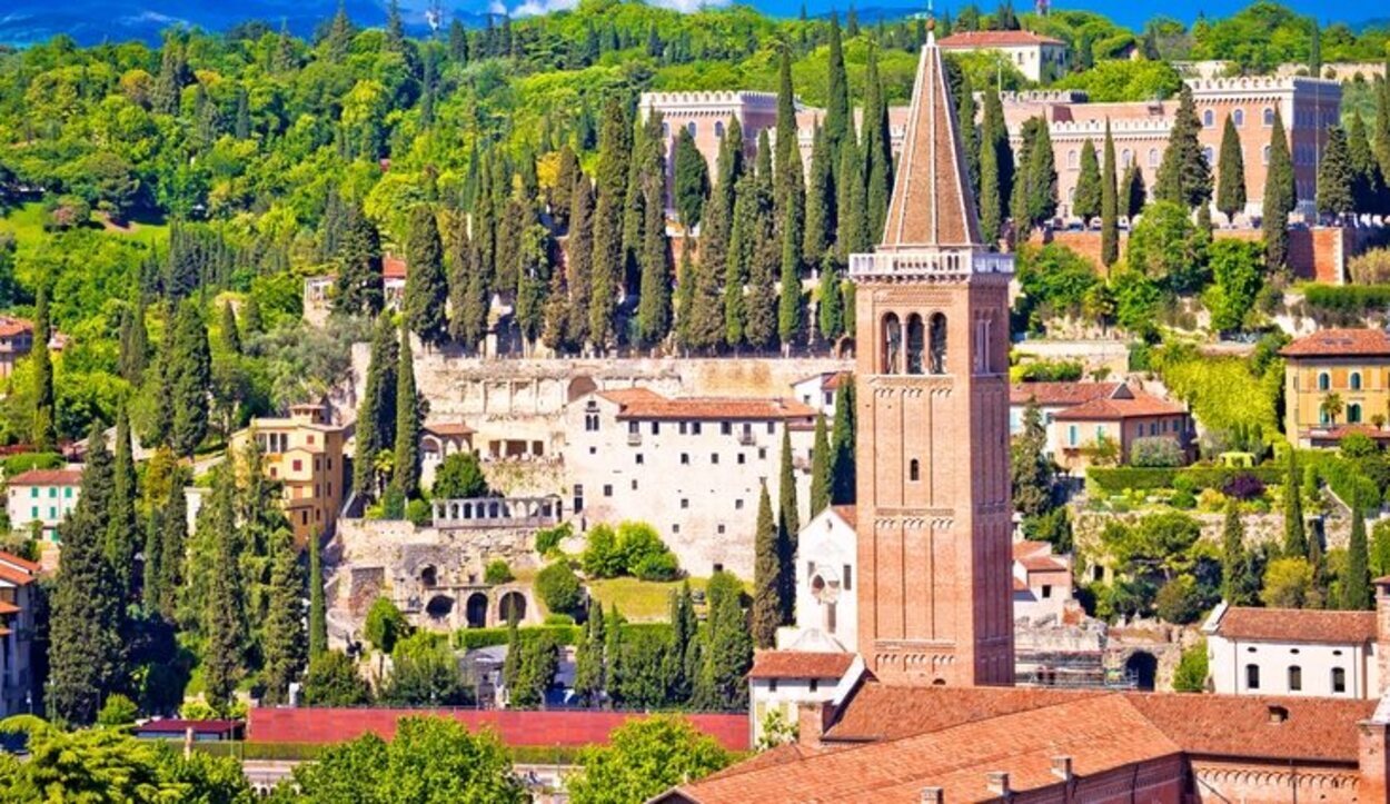 El Castel de San Pietro es algo fundamental para ver una vez que se visita la ciudad italiana