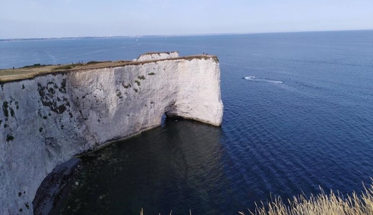 Old Harry Rocks, en la costa de Dorset