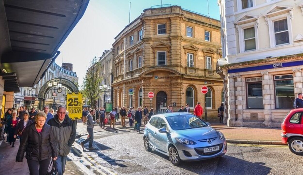 Centro de la ciudad de Bournemouth