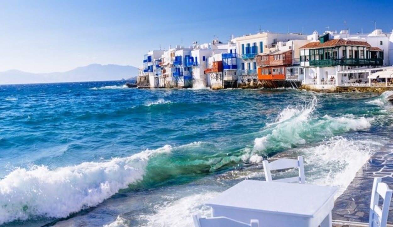 Las playas de Mykonos son ideales para descansar por su estilo paradisiaco