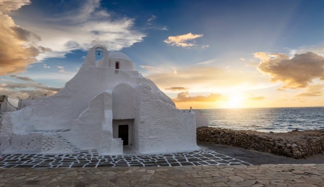 Iglesia Paraprtani, Mykonos